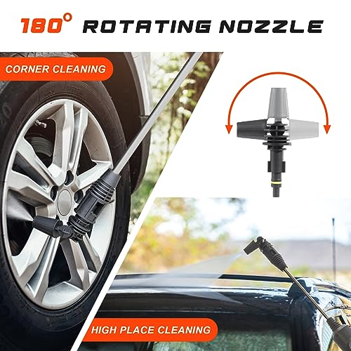 Cordless Power Washer for Car/Floor & Fence Cleaning