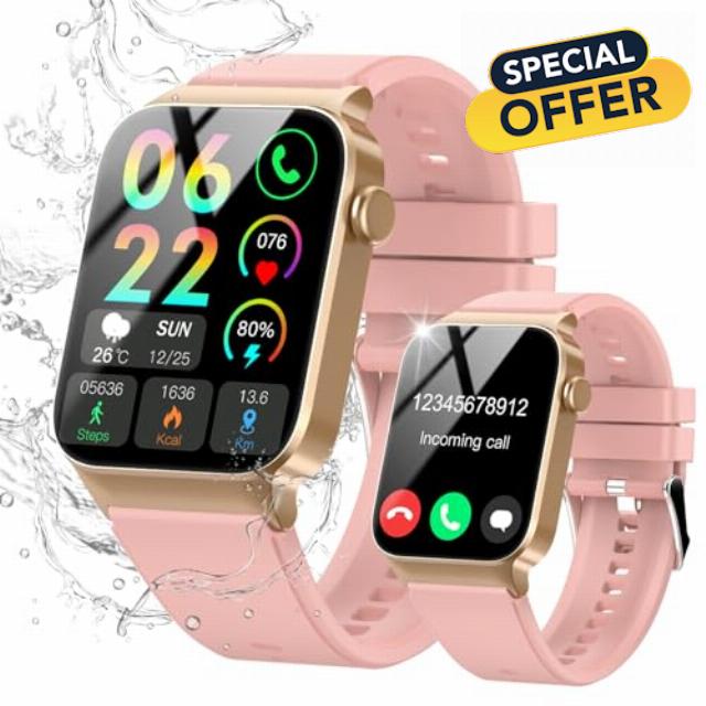 VKROBAG Smart Watch for Women(Answer/Make Calls)
