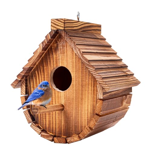 Outdoor Natural Bird Houses for Chickadee