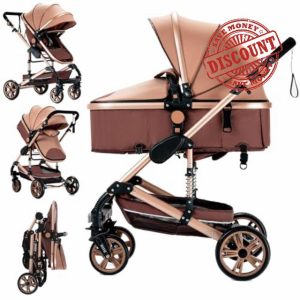 2 in 1 Baby Bassinet Stroller