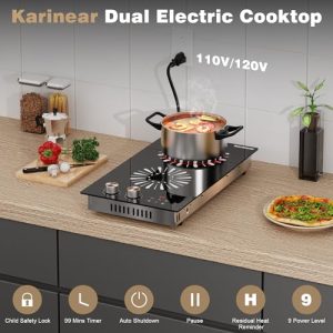 12 Inch Electric Stove with Plug in