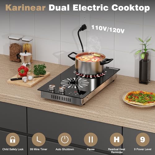 12 Inch Electric Stove with Plug in