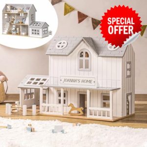 ROBUD Wooden Dollhouse