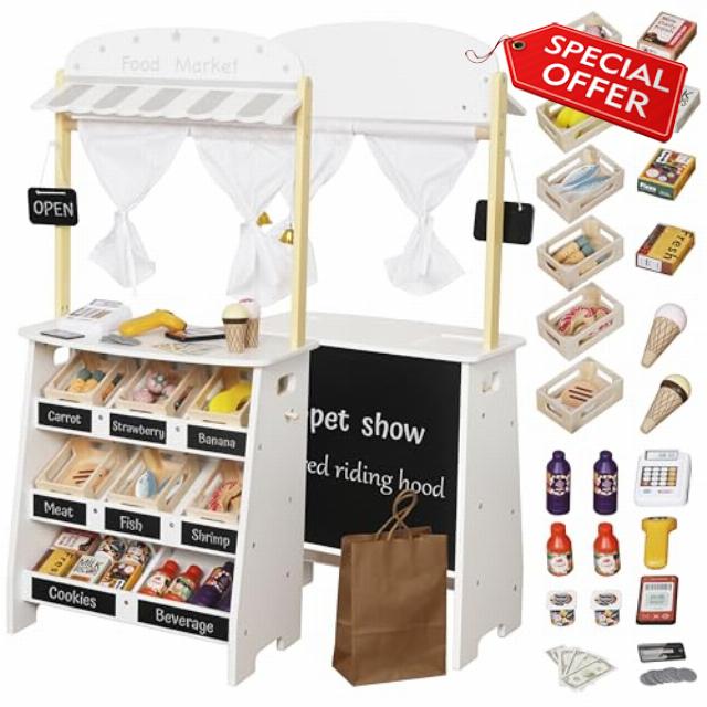 Kids Grocery Store Playset