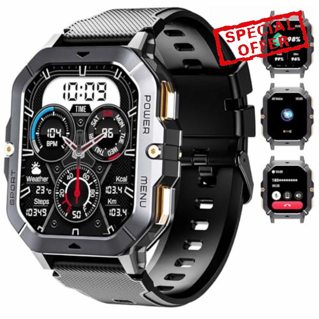 OUKITEL BT101 Military Smart Watch for Men