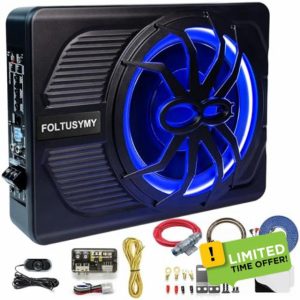 10" 800W Powered Car Subwoofer