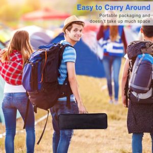 16:9 Foldable Movie Screen Backyard with Carry Bag Support 4K FRONT and REAR projection