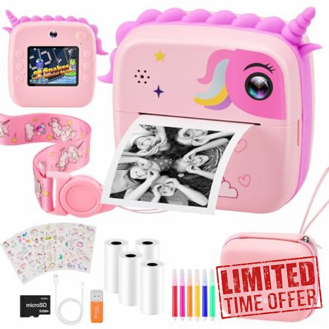 Kids Camera Instant Print