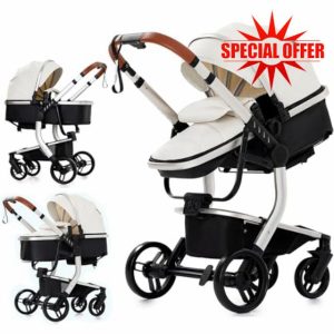 2 in 1 Baby Bassinet Stroller