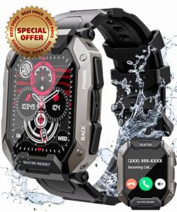 Smart Watches for Men - 2.01'' HD Display