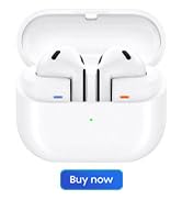 Samsung Galaxy Buds3, Wireless Earbuds, Noise Cancelling, Bluetooth, 360 Audio, Grey, 3 Year Manu...