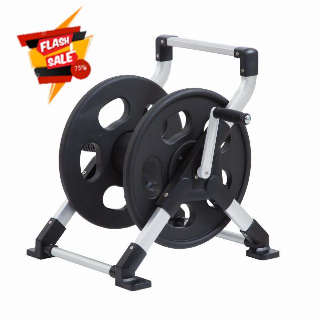 Liberty Garden Explorer Floor or Wall Mount Hose Reel