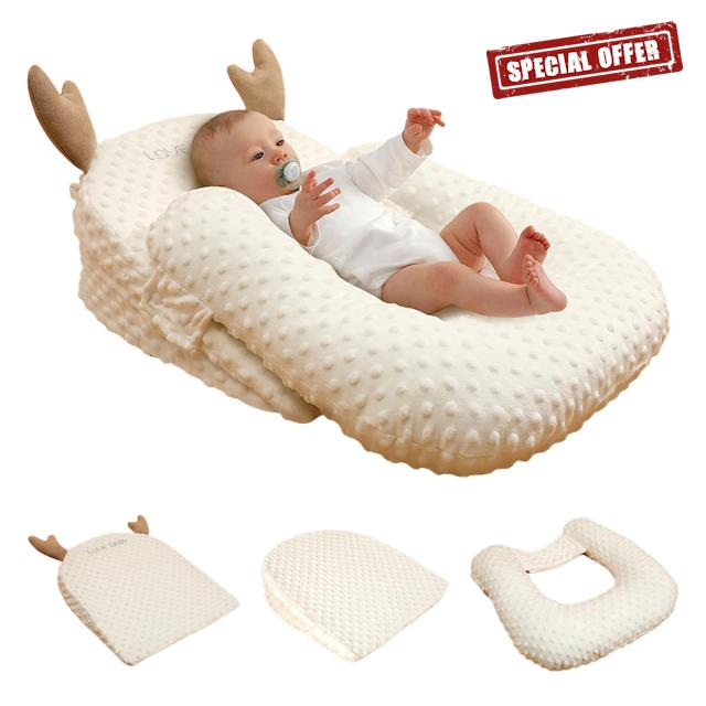 3Pcs Wedge Pillow Acid Reflux Colic Congestion