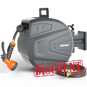 Retractable Hose Reel 1/2" X 100ft Garden Hose Reel