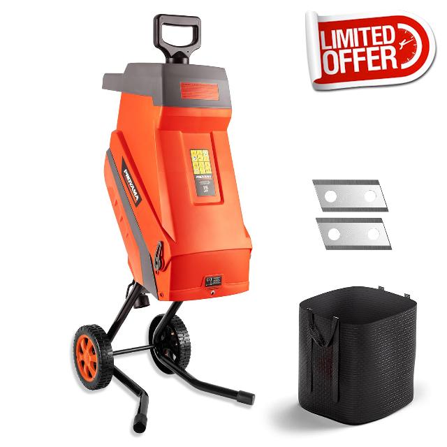 PROYAMA 15 - Amp Electric Wood Chipper