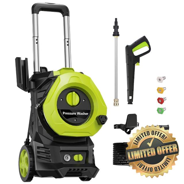 Electric Pressure Washer 4200PSI Max 2.5 GPM Electric Power Washer with 25 Feet Hose