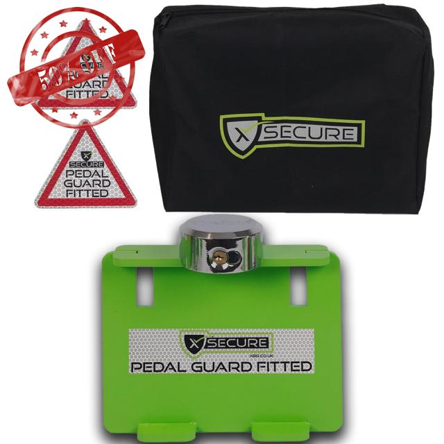 Pedal Guard Lock Protector Anti-Theft for Ford Transit MK8 2014-2022