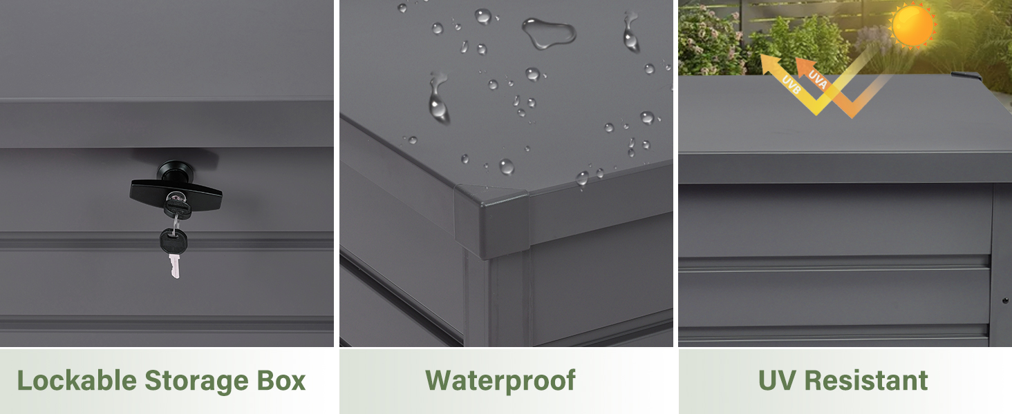 outdoor sotrage box waterproof