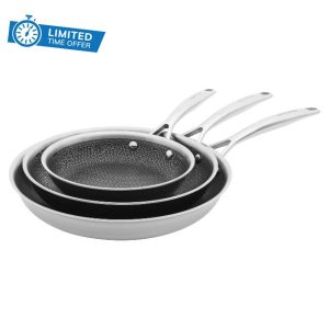 HENCKELS Paradigm 5-pc Frying Pan and Silicone Utensil Set