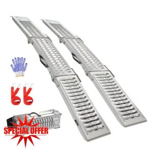 76.4" L Steel Loading Ramps for Pickup Trucks