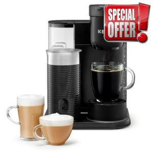 KeurigK K-Café Essentials Single Serve K-Cup Pod Coffee Maker