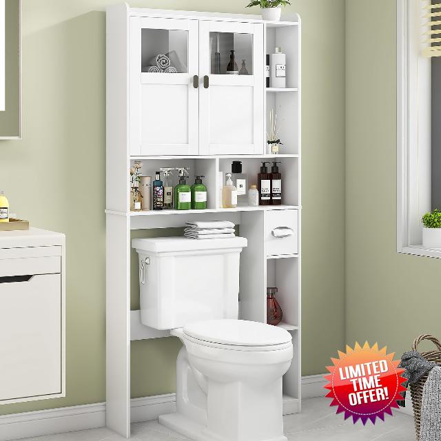 Vabches Over The Toilet Storage Cabinet
