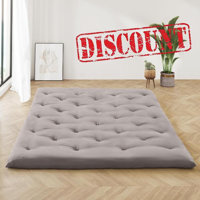 Japanese Futon Mattress Queen Futon Mattress 60"x 80" Foldable Roll Up Tatami Futon Mattress Multi Scene Floor Mattresses Yoga Living Room