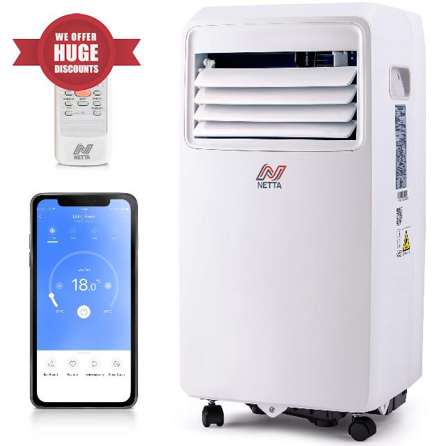 NETTA Portable Air Conditioner 3-IN-1 8000BTU