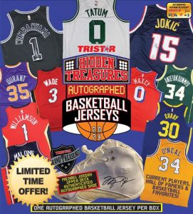 TRISTAR Hidden Treasures Autographed Basketball Jerseys 2024 (1 Box)