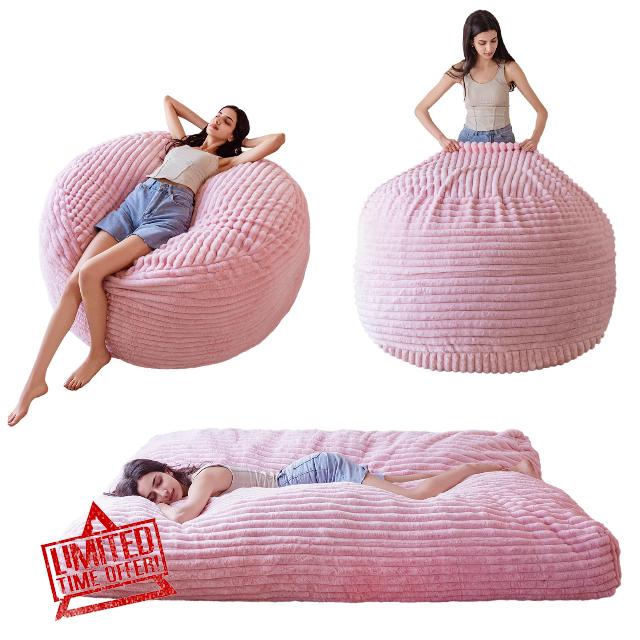 MAXYOYO Giant Bean Bag Chair Bed for Adults