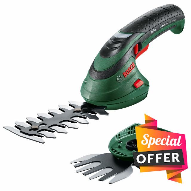 Bosch Cordless Edging Shear Set Isio (3.6 V