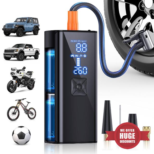Tire Inflator Portable Air Compressor