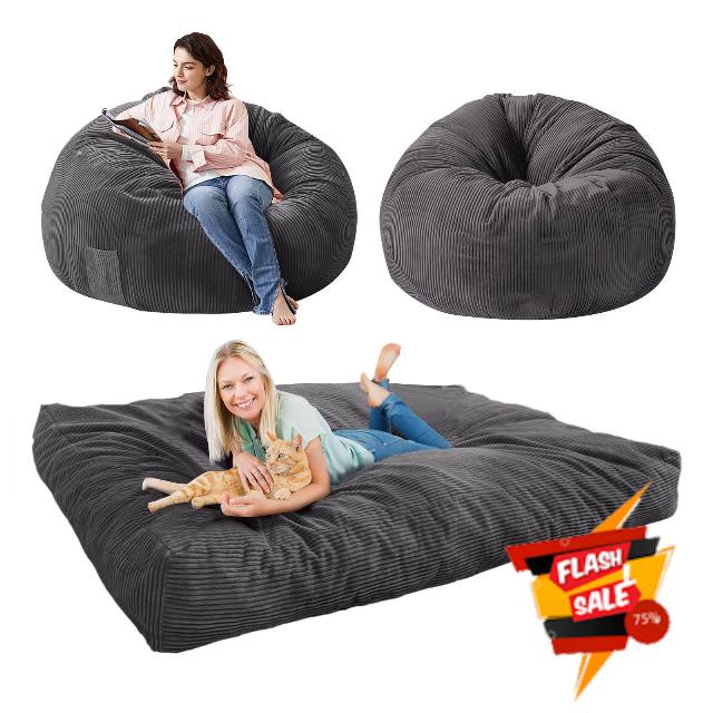 Snowtaros Giant Bean Bag Chair for Adults