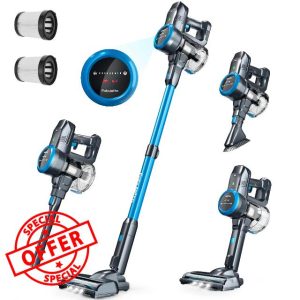 FABULETTA Cordless Vacuum Cleaner with LED Display