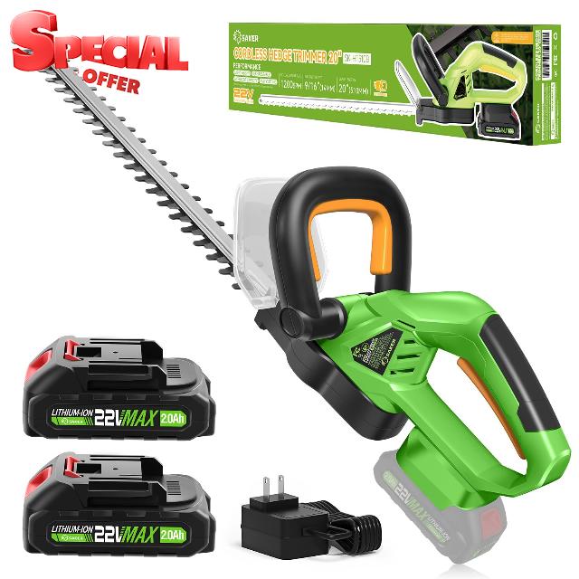Saker Cordless Hedge Trimmer