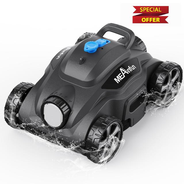 2024 Upgraded Robotic Vacuum Cleaner for Inground Pool