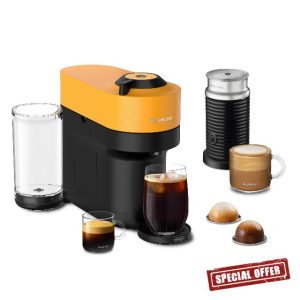 Nespresso Vertuo Pop+ by De'Longhi with Aeroccino