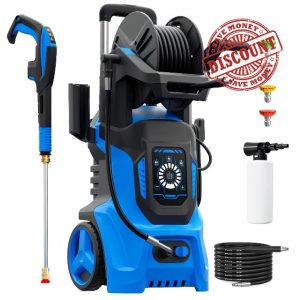 Electric Pressure Washer 4500 PSI Max 3.2 GPM with RC Adjustable Pressure