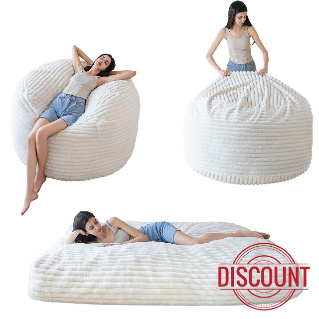 MAXYOYO Giant Bean Bag Chair Bed for Adults