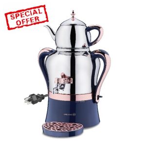Korkmaz Tea Maker Set | Stainless Steel Samovar