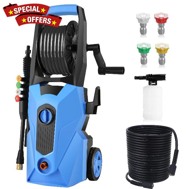 4000PSI Electric Pressure Washer with 33FT Pressure Hose