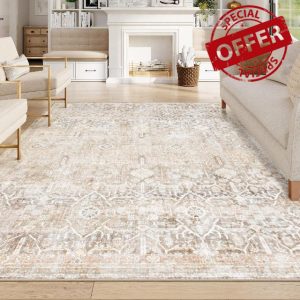 Washable Area Rug 8x10