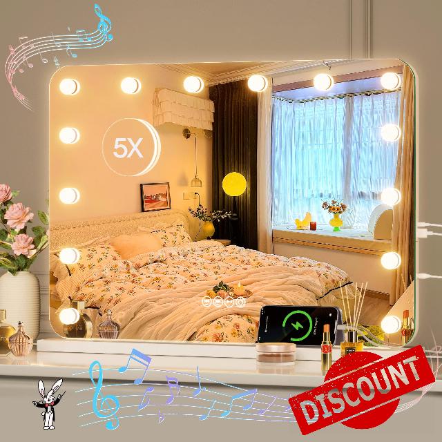28''X20'' Vanity Mirror with Lights