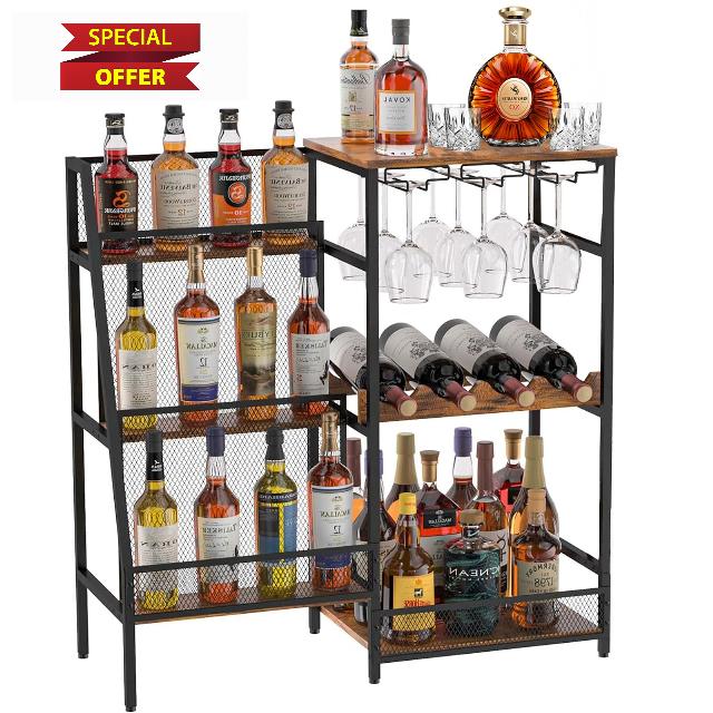 3-Tier Freestanding Wine Rack