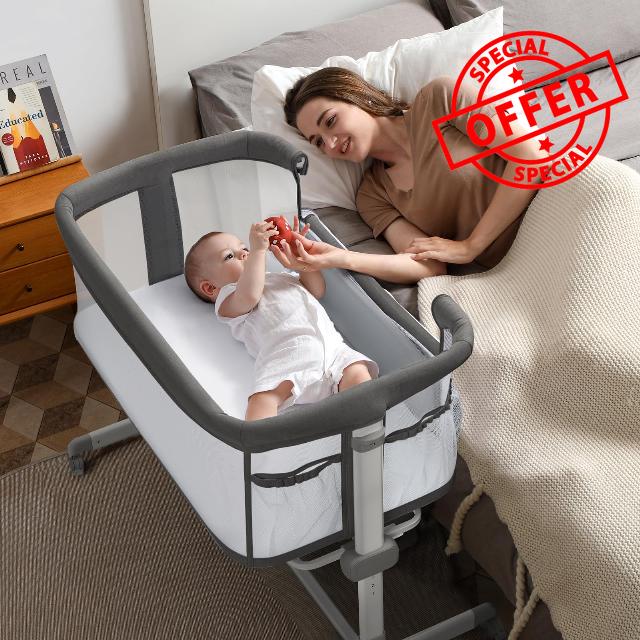 besrey Baby Bassinet Bedside Sleeper