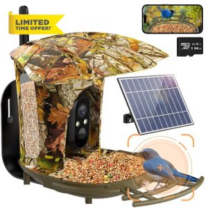 Smart Bird Feeder with Camera Outdoor