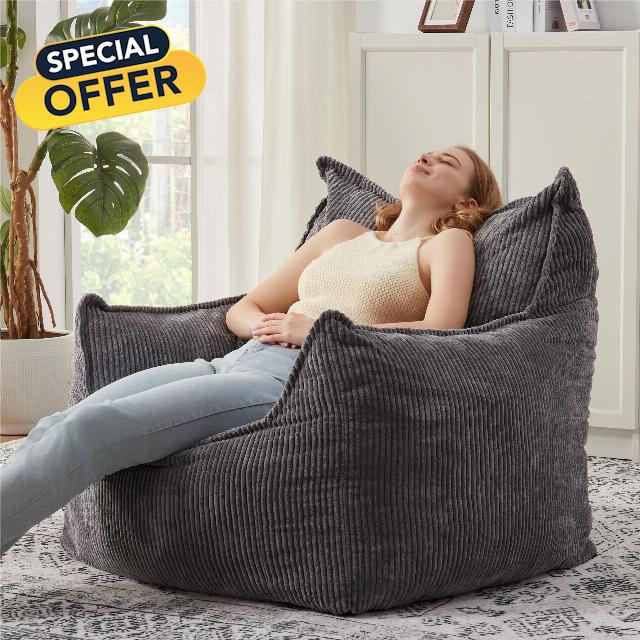 Giant Bean Bag Chair Sofa for Adults Teens