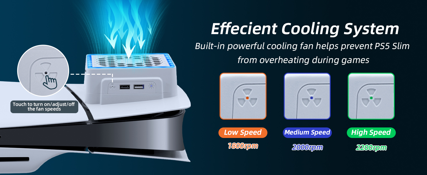 Faceplate Cooling Fan