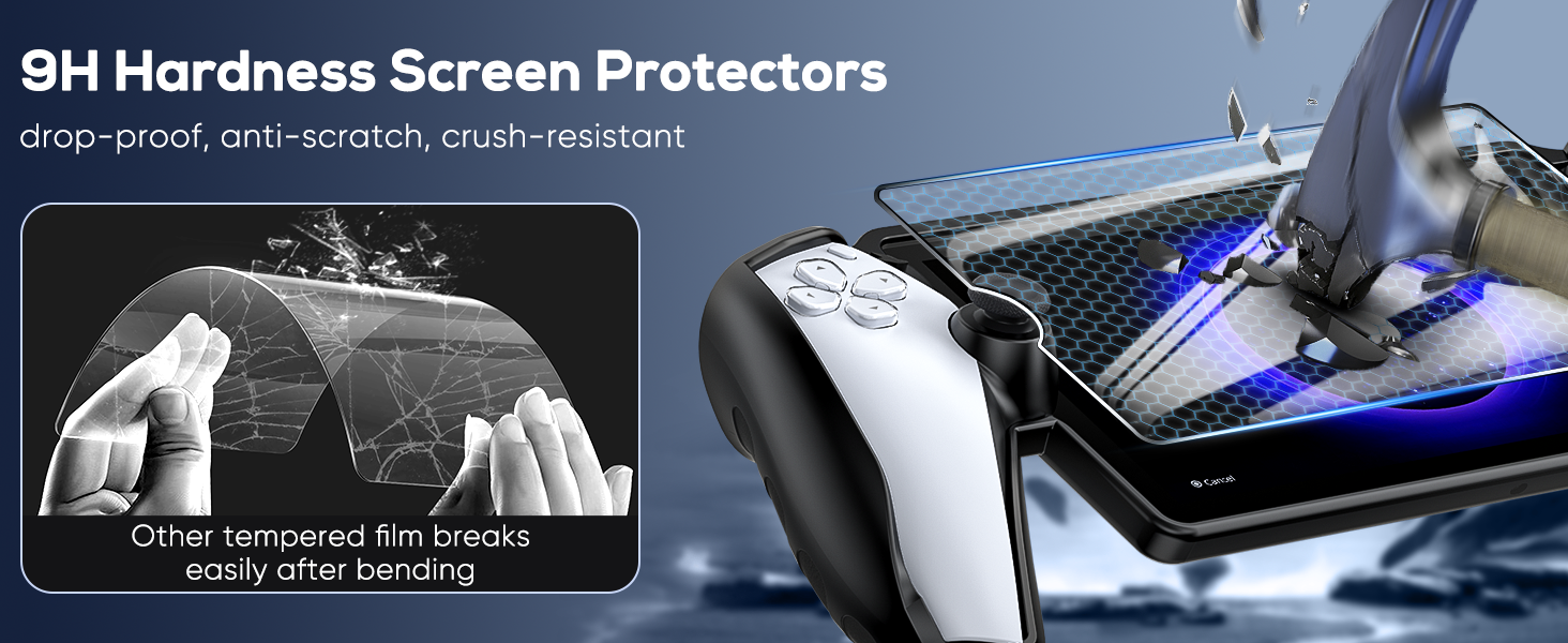Hardness Tempered Film screen protection Accessories for Playstation Portal Remote Player