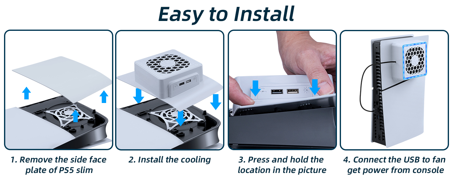 Faceplate Cooling Fan